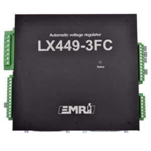 EMRI LX449-3FC Automatic Voltage Regulator (AVR) with forced cooling for industrial and marine generators